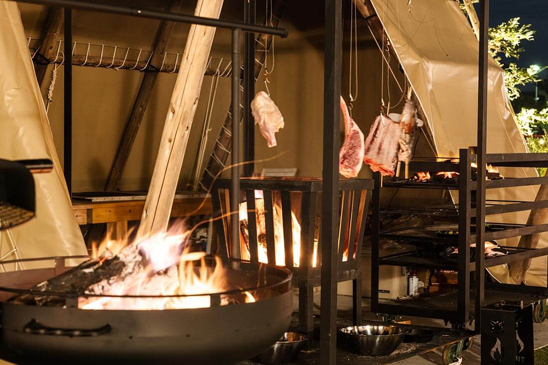 写真：BBQグルメ