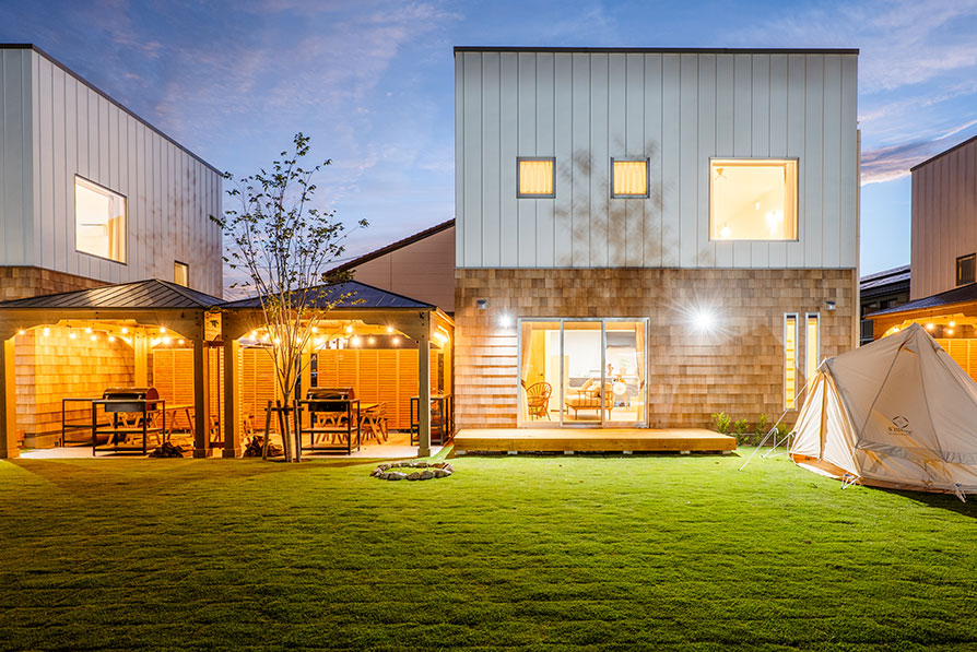 写真：ヴィラ外観