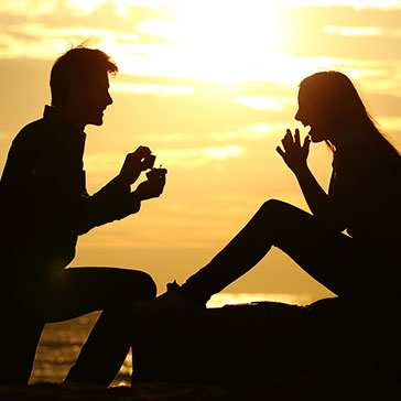 写真：プロポーズ