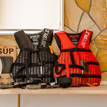 写真：ライフジャケット